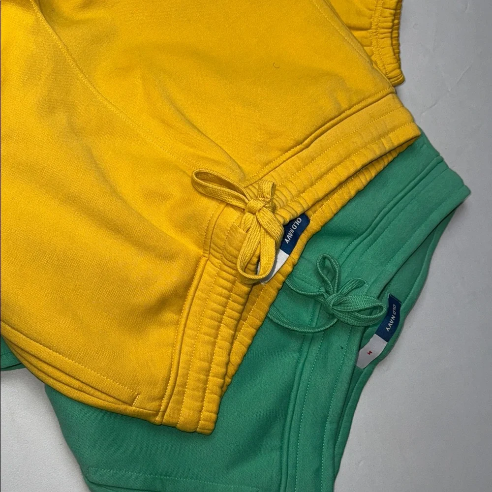 Old Navy Yellow and Green Jogger Pants - Picture 5 of 8